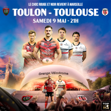 Affiche RC Toulon - Stade Toulousain
